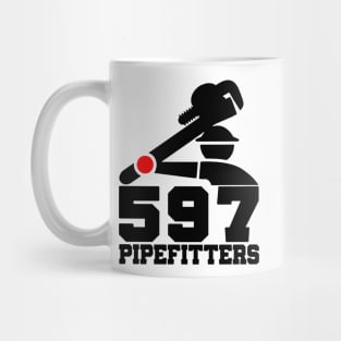 Bibox, Plus, Pipefitters, 597, Mens, Graphic, Vintage, Best, Trendy, Womens, Retro, Top Mug